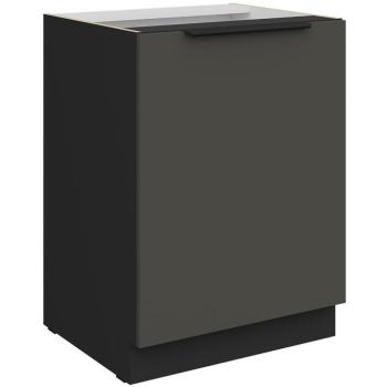 Konyhaszekrény Aria-Gr/Bl Anti Fingerprint 60d 1f Bb kép