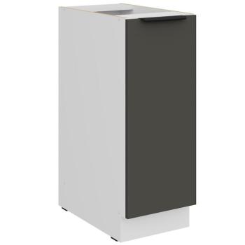 Konyhaszekrény Aria-Gr/Wh Anti Fingerprint 30d Cargo Bb kép