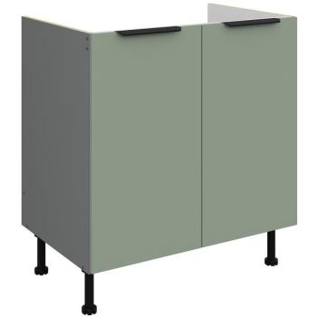 Konyhaszekrény Aria-Sa/Ant Anti Fingerprint 80zl 2f Bb kép