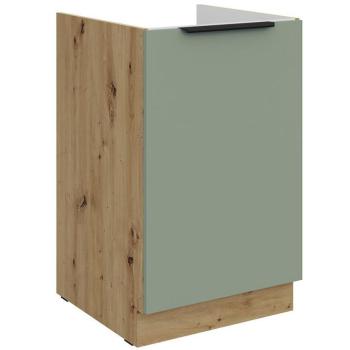 Konyhaszekrény Aria-Sa/Ar Anti Fingerprint 50zl 1f Bb kép