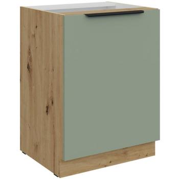 Konyhaszekrény Aria-Sa/Ar Anti Fingerprint 60d 1f Bb kép