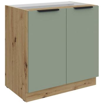 Konyhaszekrény Aria-Sa/Ar Anti Fingerprint 80d 2f Bb kép