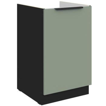 Konyhaszekrény Aria-Sa/Bl Anti Fingerprint 50zl 1f Bb kép