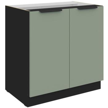 Konyhaszekrény Aria-Sa/Bl Anti Fingerprint 80d 2f Bb kép