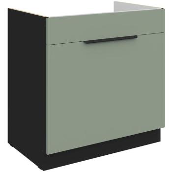 Konyhaszekrény Aria-Sa/Bl Anti Fingerprint 80zl 1s Bb kép