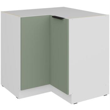 Konyhaszekrény Aria-Sa/Wh Anti Fingerprint 90x90 Dn 2f Bb kép