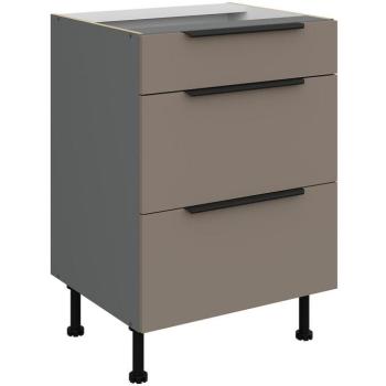 Konyhaszekrény Aria-Ta/Ant Anti Fingerprint 60d 3s Bb kép