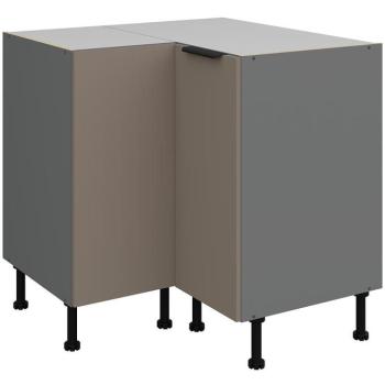 Konyhaszekrény Aria-Ta/Ant Anti Fingerprint 90x90 Dn 2f Bb kép