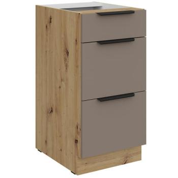 Konyhaszekrény Aria-Ta/Ar Anti Fingerprint 40d 3s Bb kép