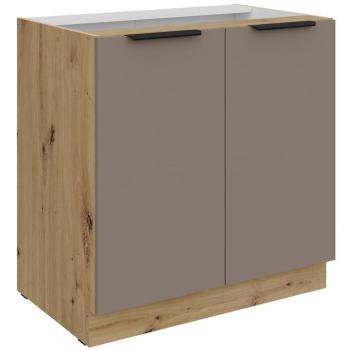 Konyhaszekrény Aria-Ta/Ar Anti Fingerprint 80d 2f Bb kép