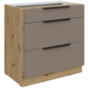 Konyhaszekrény Aria-Ta/Ar Anti Fingerprint 80d 3s Bb kép