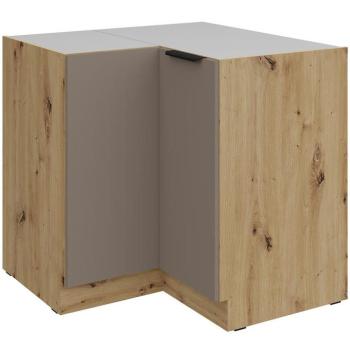 Konyhaszekrény Aria-Ta/Ar Anti Fingerprint 90x90 Dn 2f Bb kép