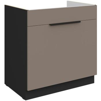 Konyhaszekrény Aria-Ta/Bl Anti Fingerprint 80zl 1s Bb kép