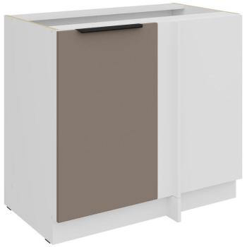 Konyhaszekrény Aria-Ta/Wh Anti Fingerprint 105 Nd 1f Bb kép