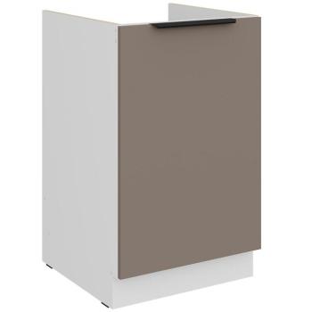 Konyhaszekrény Aria-Ta/Wh Anti Fingerprint 50zl 1f Bb kép