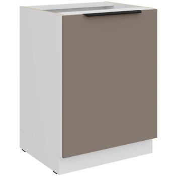 Konyhaszekrény Aria-Ta/Wh Anti Fingerprint 60d 1f Bb kép