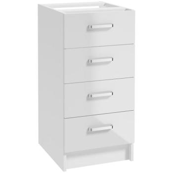 Konyhaszekrény Arosa B40 0D4S fehér kép