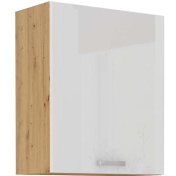 Konyhaszekrény ARTISAN fényes fehér 60G-72 1F kép