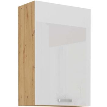 Konyhaszekrény ARTISAN fényes fehér 60G-90 1F kép