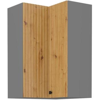 Konyhaszekrény AVA ARTISAN/Antracit 60X60 GN-90 2F (90°) kép