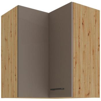 Konyhaszekrény BOLONIA SZARVASGOMBA/tölgy ARTISAN 60X60 GN-72 2F (90°) kép