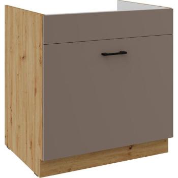 Konyhaszekrény Bolonia trufel/artisan 80ZL 1S BB kép