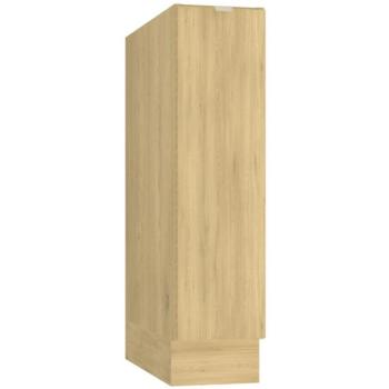 Konyhaszekrény Cosmo Sofia D20 Cargo + Kosz Bézs matt kép