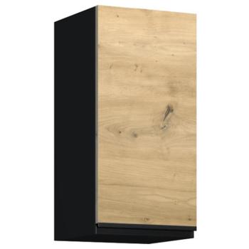 Konyhaszekrény Industry G30 fekete/artisan kép