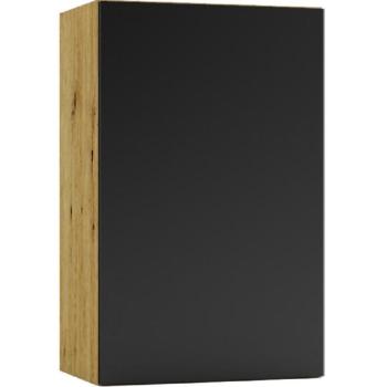 Konyhaszekrény Isabel W45 P/L fekete/artisan kép