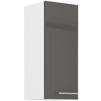 Konyhaszekrény Lara 30g-72 1f Mdf szürke fényes kép