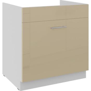 Konyhaszekrény Lara cappuccino 80ZL 1S BB kép