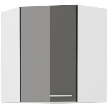 Konyhaszekrény LARA GREY 60X60 GN-72 2F (45°) kép