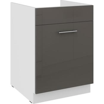 Konyhaszekrény Lara grey 60ZL 1S BB kép