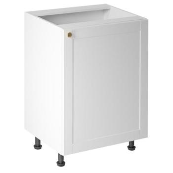 Konyhaszekrény linea  d60 P/L white kép