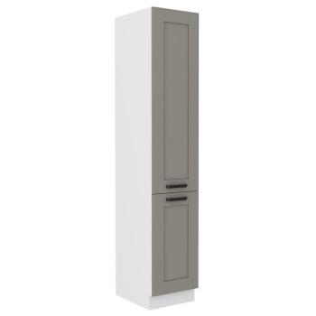 Konyhaszekrény Luna claygrey/fehér 40DK-210 2F kép