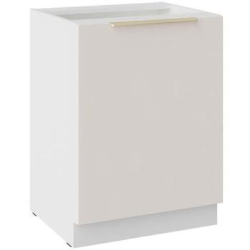 Konyhaszekrény Nicea 60D 1F BB bézs homok kép