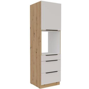 Konyhaszekrény Solea cashmere/artisan 60DPS-210 1F 3S kép