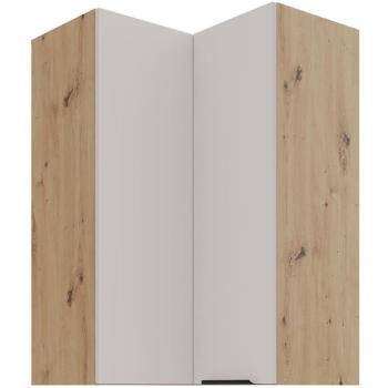 Konyhaszekrény Solea cashmere/artisan 60x60 GN-90 2F (90°) kép