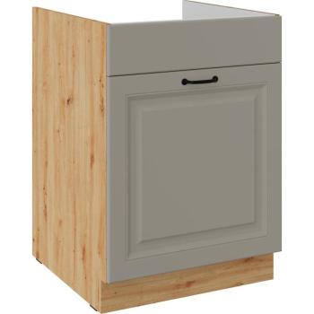 Konyhaszekrény Stilo claygrey/artisan 60ZL 1S BB kép