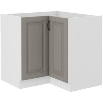 Konyhaszekrény Stilo Claygrey/fehér 90x90 Nd 2f Bb kép