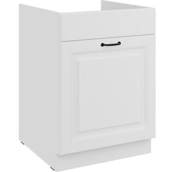 Konyhaszekrény Stilo fehér matt/fehér 60ZL 1S BB kép