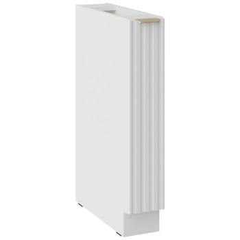 Konyhaszekrény Tuluza 15D CARGO BB fehér mat lamel kép