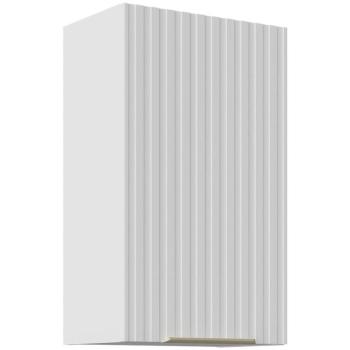 Konyhaszekrény Tuluza 40G-72 1F fehér mat lamel kép