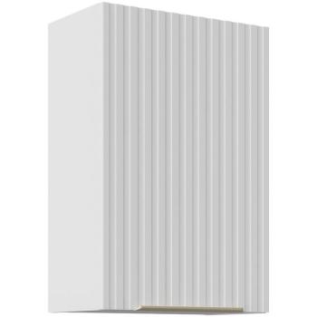 Konyhaszekrény Tuluza 45G-72 1F fehér mat lamel kép