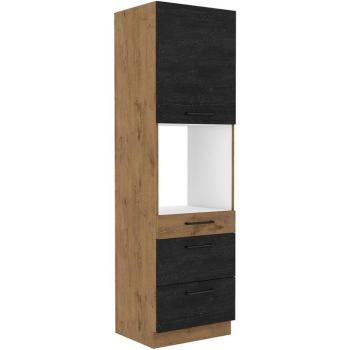 Kuchynská skrinka VIGO Dark 60DPS-210 3S 1F kép