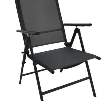 La Proromance Garden Folding Chair T17 Anthracite kép