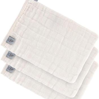 Lässig Muslin Wash Glove Set Milky 13 × 22 cm, 3 db kép