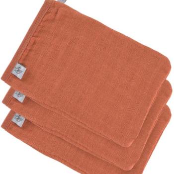 Lässig Muslin Wash Glove Set Rust 13 × 22 cm, 3 db kép