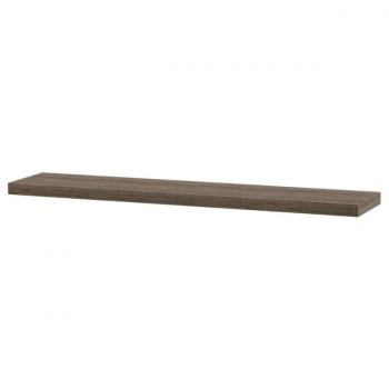 Lebegő polc 120 cm, MDF, Sonoma Szürke Színben P-002 kép