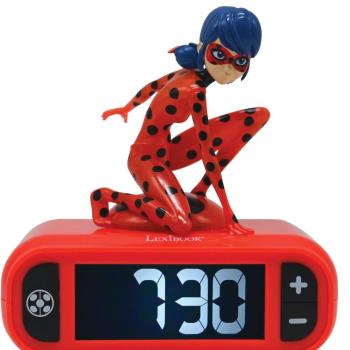 Lexibook Gyermek ébresztőóra Magic Ladybug éjszakai fénnyel kép